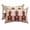 Cream, Dusty Rose, Taupe, Sand, variant on Boho Single Arch Outdoor Pillows for Chaise Lounge Chair Beach Headrest Pillow Set of 2 Waterproof Lumbar Pillows with Insert&Strap Modern Red Beige Floral Vintage Ethnic Pool Pillow 12"x20"