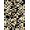 Black Ivory Cream, Pattern 9, variant on ODIKA 8'x10' Washable Area Rug Modern Composition Scattered Dots Triangles Contrasting Block for King Size Bedroom Under Bed, Master Suite, Non-Shedding, Easy Care