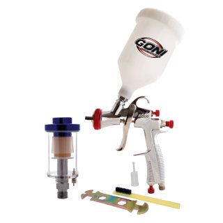 Pistola de gravedad LVLP Marca para pintura vinilica vaso 600 ml boquilla 2.0 mm Modelo Estilo Tipo