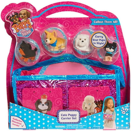 Puppy In My Pocket Soft Carrier Set 9 Brickseek