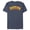 Navy Blue Heather, variant on Men's Justice League Plastic Man Logo  Graphic Tee Red 2X Large