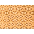 thumbnail image 1 of Ahgly Company Indoor Rectangle Abstract Orange Modern Area Rugs, 2' x 4', 1 of 4