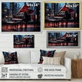 thumbnail image 4 of Designart "Jazz Journey On The Piano" Music Floater Framed Wall Art Living Room, 4 of 5