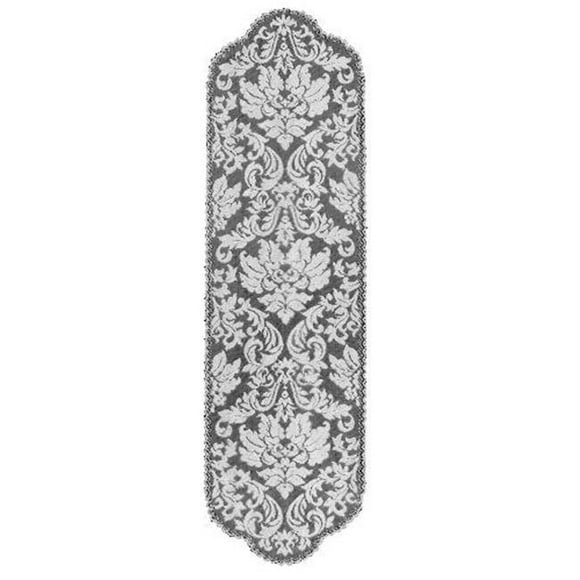 Damask 14 x 49 in. Runner&#44; Colonial Gold