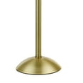 thumbnail image 2 of Novogratz x Globe Haydel 21" 2-Light Matte Brass Table Lamp, 12976, 2 of 9