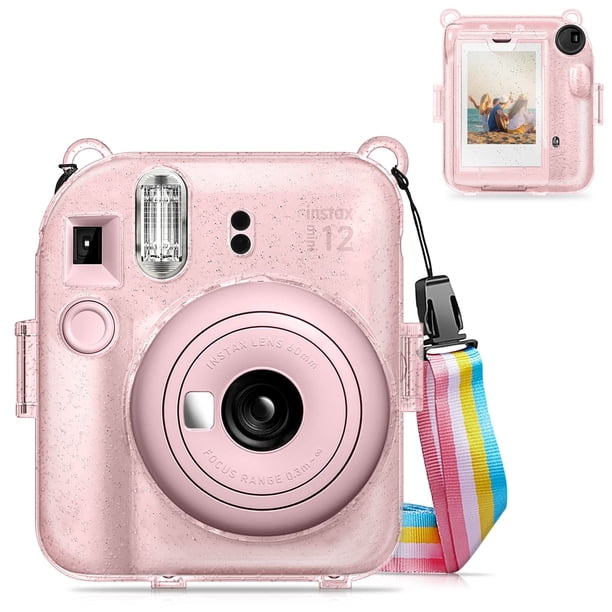 Funda protectora transparente para cámara Fujifilm Instax Mini 12