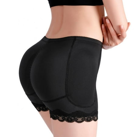 

Womens Seamless Butt Lifter Padded Lace Panties Enhancer Underwear