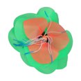 thumbnail image 3 of Suodoka Glowing Silicone Lotus Flower Aquarium Decoration for Fish Tank, Artificial Floating Water Plant Decor Ornament, Green, 4.7 inches / 12 cm, 3 of 9