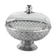 thumbnail image 3 of Frutero de encimera, frutero con pedestal y tapa, redondo, para decoración del hogar Gris, 3 of 9