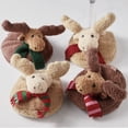 thumbnail image 6 of Drinkwear 4-Piece Choc Moose Plush Coasters for Wine, Beer and Cocktail, 6 of 7