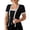 Black, variant on Elegant Everyday Knit Cardigan Set for Women with Layered Top Design Versatile Lightweight Cardi for Spring Seasons, S, Khaki