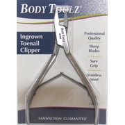 Body Toolz Ingrown Toenail Clipper. Trim Painful Ingrown Nails with Ease. Extremely Sharp & Slender Blades Adult Use
