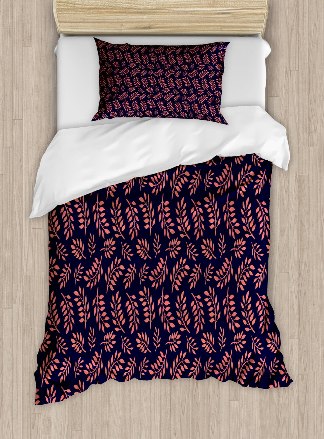 blue coral duvet cover