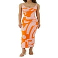 thumbnail image 1 of PENGXIANG Robe Longue Sans Manches Tricotée pour Femmes Bretelles Spaghetti Dos Nu Maxi Robes, 1 of 6