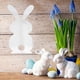 thumbnail image 2 of 2 pegatinas de Pascua para espejo, pegatinas para ventana, diseño de conejito, pegatinas de pared, 2 of 6