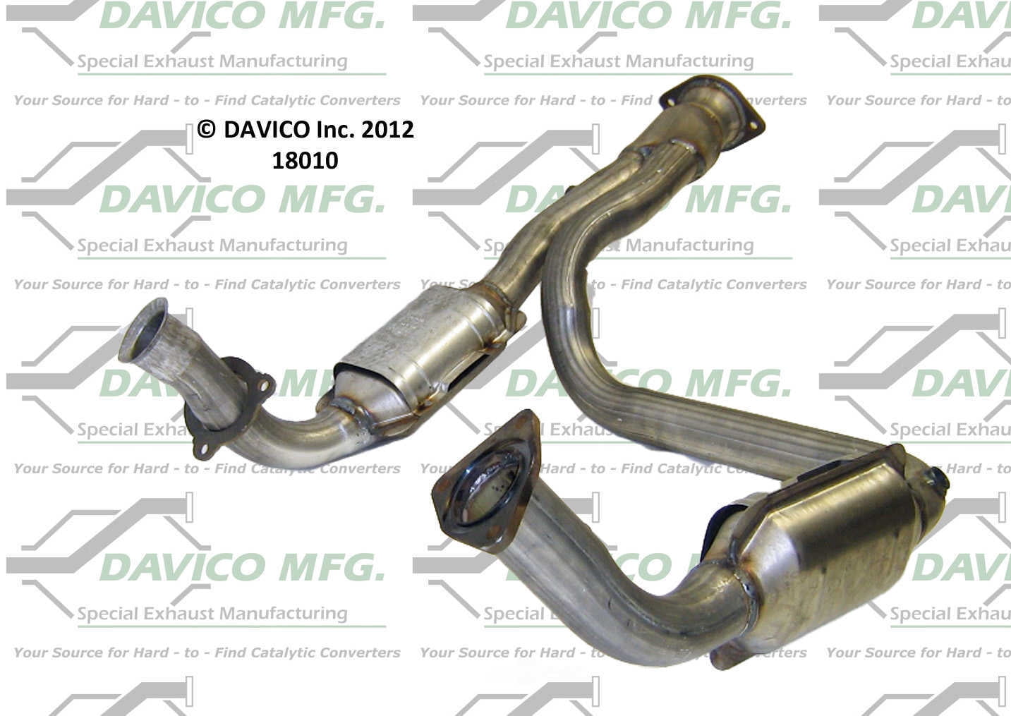 Davico Mfg 48010 Direct-Fit Catalytic Converter