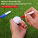 thumbnail image 4 of Muyoka Marcador de línea de pelota de Golf, 6 uds., Kit de herramientas de marcador de dibujo de línea de pelota de Golf con 3 uds., rotulador de pelota de Golf para regalo de entrenamiento de Golf Muyoka Hogar, 4 of 7