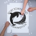 thumbnail image 3 of Port Townsend, Orca and Humpback, Yin and Yang (1000 Piece Puzzle, Size 19x27, Challenging Jigsaw Puzzle for Adults and Family, Made in USA), 3 of 4