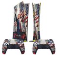 thumbnail image 2 of Flag, Fighting Spirit PS5/PS5 Slim Digital Disc Skin Sticker For Console And Controller Skins, 2 of 7