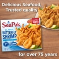 thumbnail image 4 of SeaPak Crispy Breaded Butterfly Shrimp, Easy to Bake, 18 oz, BAP Certified (Frozen), 4 of 11