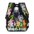 thumbnail image 4 of Casual Canvas Bag, Wings of Fire Backpack Daypack Bookbag Outdoor Durable, 4 of 5