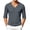 Dark Gray, variant on HAOTAGS Men’s Athletic Long Sleeve T-shirts V-Neck Quick Dry Mesh Pullover Shirt Dark Gray Size L