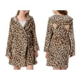 thumbnail image 2 of Topgal Teen Robe for Girls Cozy Classic Yellow Leopard Bathrobe Toddler Big Kid Size 12, 2 of 7