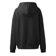 thumbnail image 5 of Zip Up Hoodie Women Seamless Hoodie Workout Pullover for Travel Gym Casual Ladies' Fashionable And Casual Solid Color Round Neck Long Sleeved Pocket Sweatshirt And Hoodie, 5 of 5