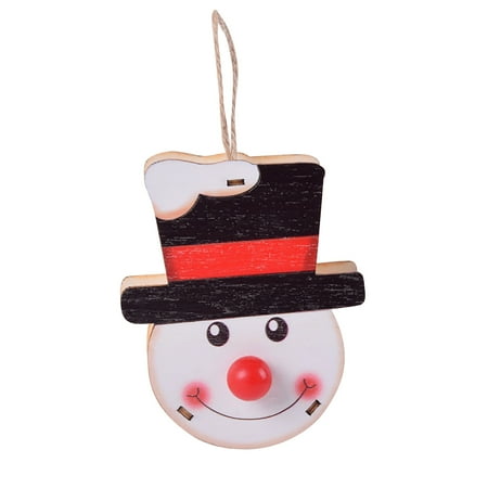 

2PC Home Decor New Christmas Wooden Decorative Glowing Pendant Tree Decoration Room Decor Wall Bedroom Bathroom Kitchen