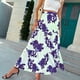 thumbnail image 5 of Estilo de las mujeres Personalidad Dulce Impresión digital Falda grande de flores Falda larga de moda Wmkox8yi FGJ2283, 5 of 7