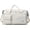 White, variant on Travel Bag, Duffle Bag, Multi-Functional Sports Bag, Large Capacity Travel Tote, Waterproof & Lightweight with Shoe Compartment Dry/Wet Separation Design Ideal for Towels, Clothing
