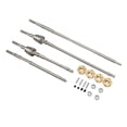 thumbnail image 3 of Eje de articulación NikouMX eje recto trasero acero transmisión junta universal para Axial R, 3 of 8