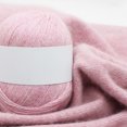 thumbnail image 2 of Knitting Yarn Blended Knitting Rope Thick knitting yarn Macrame cord Macrame Cord for Crochet Handcraft DIY Making String, Light pink, 2 of 6