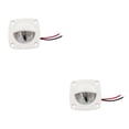 thumbnail image 4 of Maytalsory Courtesy Light Compact Size Boat Supplies Wall-mounted Lamp Lighting Device Black/Blue Light 2Set, 4 of 6