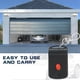 thumbnail image 3 of 3 Pcs Garage Door Opener Remote,Portable Remote Garage Transmitter 10 Dip Switch for 3060 3089 4120 300mhz Door, 3 of 5
