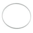 thumbnail image 2 of Personalized Plain Simple Flat Edge Layering Stacking Strong 3MM Shinny .925 Sterling Silver Bangle Bracelet for Women Teen Customizable, 2 of 4