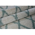 thumbnail image 3 of Ladole Rugs Geometric Trellis Simple Syle Carpet Comfortable Area Rug Carpet in Ivory-Water Green, 3 of 4