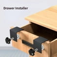 thumbnail image 1 of Drawer Front Installation Clamps Cabinet Drawer Clamp for Repair Woodworking, 1 of 10
