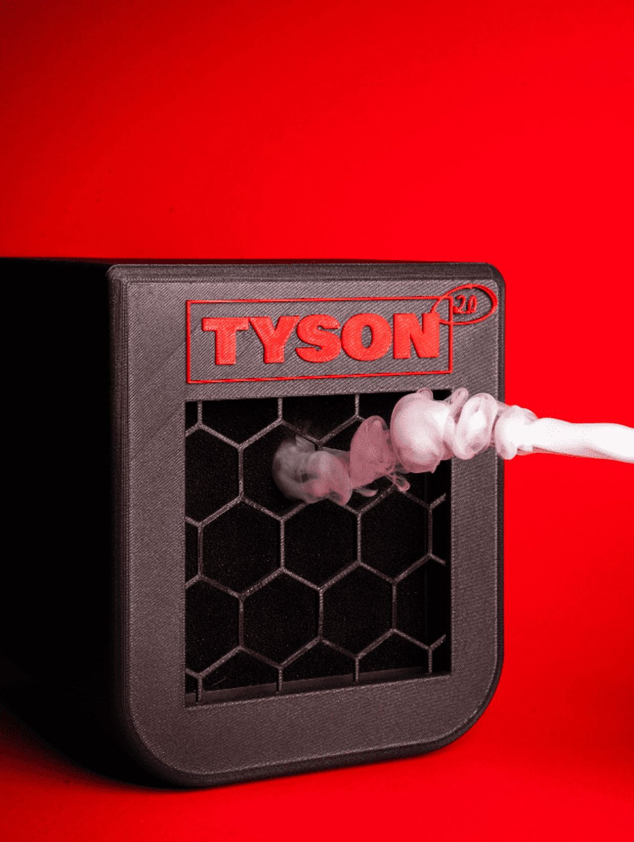 Mike Tyson, Portable Air Purifier, Removes odors, toxins & smoke and VOC's, HEPA & activated carbon, 100 sq. ft.,