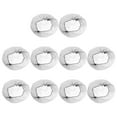thumbnail image 1 of 100Pcs Black Invisible Elastic Lines Hair Net Stretchable Nylon Hair Net, 1 of 1