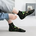 thumbnail image 2 of Naloa Music Notes Ankle Socks for Women Non Slip Socks No Show Socks Classic Low Cut Casual Socks Casual Socks, 2 of 7