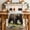 Gray, variant on Majestic Elk Dining Table Runner, Brown Wildlife Animal Rocks Snowcap Alpine Meadow Farm Washable Table Runners Kitchen Coffee Table Center Decor for Home Party Holiday Wedding 13 x 48 Inches