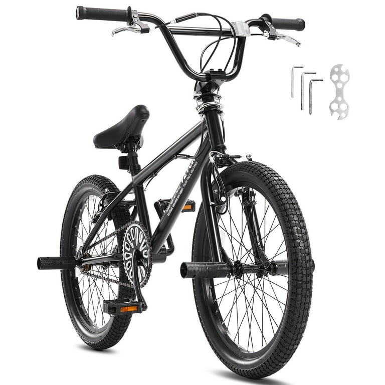 VEVOR 20-Inch BMX Bike, Freestyle Bicycle with Hi-Ten Steel VEVOR 20-Inch BMX Bike, Freestyle Bicycle with Hi-Ten Steel