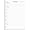 8-Disc/Junior Size, variant on Inserts for 3/7 Mini Binders - 7 Hole Punched Daily Planner Refills, 100 Sheets/200 Pages Planner Inserts, 100 Gsm White Paper, 5.8" x 8.3"