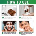 thumbnail image 4 of 100% Pure Raw African Black Soap, Handmade African Black Soap, Hydrates & Balances Oily Skin, Anti-Aging, Clears Impurities, All Natural, For All Skin, 4 of 5