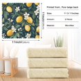 thumbnail image 6 of Yayeee 6 Pack Kitchen Dish Cloths Set for Washing Soft Drying Absorbent Microfiber Towels, Floral Lemons, 6 of 9