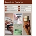 thumbnail image 2 of Set de cuidado de la piel Travel Containers Cadence Basic, 3 x 16 ml con etiqueta, 2 of 6