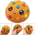 thumbnail image 2 of BallsFHK Cute And Soft Cartoon Chocolates Biscuits Charm Slow Rising Stress Reliever Toys, 2 of 5