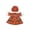 Orange, variant on erdimoy 23 Inch Porch Goose Halloween Dress & Hat 2-Piece Set, Pastel Pink/Purple Ghost Pumpkin Lace Ruffle Outfit, Cute Gothic Statue Costume for Resin Lawn Goose Front Yard Fall Decor