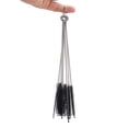 thumbnail image 4 of 10 Piezas Cepillo de Botella de Limpieza de Nylon Cepillos de Limpieza de Tuberías Cepillos de Tubo Botella de Tubo Limpiador de Lavado de Paja Kit de Cerdas Herramienta Negro, 4 of 5